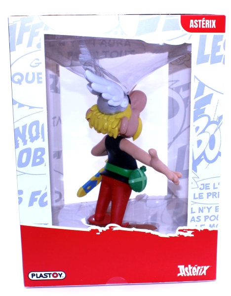 Asterix XL Figur (30 cm) aus Kunststoff, Motiv "Asterix mit offener Hand" von Plastoy